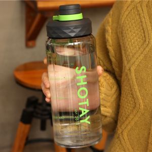 ShangTai Large Capacity Plastic Water Bottle High Temperature Resistant Mens 2000ml Water Jug Anti-Fall Summer Womens New Model Cup