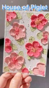 DIY Soft Pastels Crayons Oil Painting Art Kit Fresh Natural Style BedRoom Decor With Frame Gifts