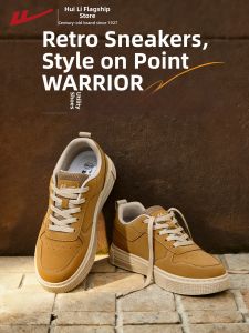 Warrior | Comfort Thick Soles Autumn New Outdoors Vintage British Style Workwear Leisure Shoes