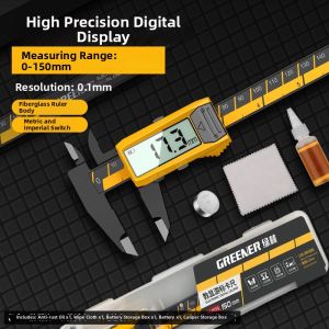 High-Precision Digital Vernier Caliper for Industrial Use