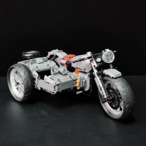 HUIQIBAO | HUIQIBAO 808PCS MOC Technial Motorbike Building Model Blocks City Moto Racer Bricks Toy for Kids Boy Children Adult Car Set