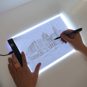 LED Light Pad copy table Transparent Writing Drawing Board Ideal for Artist  And Students Anime Art Replication Tracing Tool