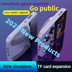 D007Plus Handheld Game Players 3.5 Inch IPS Screen 3D Joystick Linux Open Source System 10000+ Gaming Retro Devices