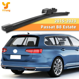 Yitong Fit For Volkswagen VW Passat B8 Estate 2015-2023 Rear Wiper Blade Durable Natural Rubber Strip Silent Smooth Window Wiper