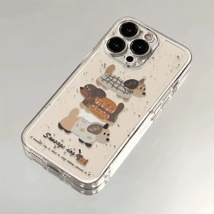 Creative Cute Dog Spots Phone Case for OPPO Find X Series A520 Full Screen Design Protective Soft Shell Transparent Active Version