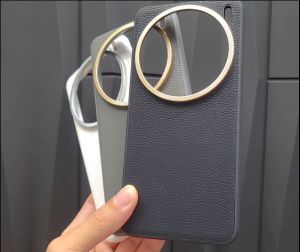 สำหรับ Vivo X200 Pro Mini เคสหนังขนาดเล็กและโลหะแข็งเคสครอบโทรศัพท์