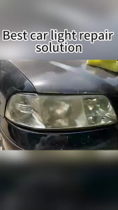 Car care headlight cleaner car 150g car headlight scratch remover car headlight repair car lens repair headlight polishing machine headlight repair device car headlights from yellow headlights into brand new and translucent giving sponge wipe