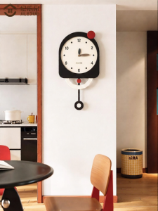 JILEDUO | Vintage Artistic Silent Wall Clock