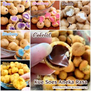 SOES 7 PILIHAN RASA - MIX COKLAT KEJU TARO VANILLA STRAWBERRY BLUEBERRY KUE SUS KERING COKELAT LUMER 1 2 KG 1KG 2KG 500GR 500 GR GRAM MURAH