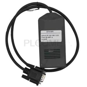 Portable ETH-MPI/DP Programming Cable Ethernet to MPI DP for S7-300/400 PLC Profinet Win10 No Driver Needed