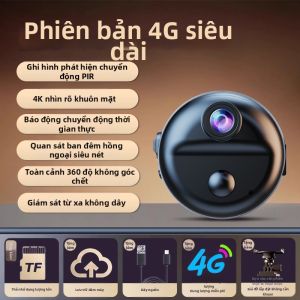HEITAILANG | Camera An Ninh Không Dây Full HD 5MP Heitanlang - WiFi/4G Xoay 360 Chống Nước IP66 Tầm nhìn đêm 20m Đàm thoại 2 chiều Phát hiện người PIR Nhận diện khuôn mặt Cảnh báo chu vi