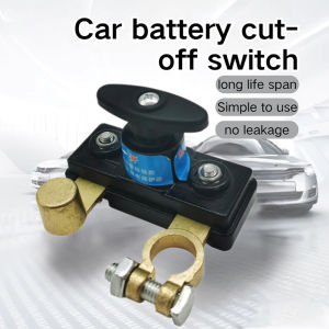 Car Battery Disconnect Switch 12V-24V Battery Cut-off Anti-leakage Switch Quick Cut-off Switch