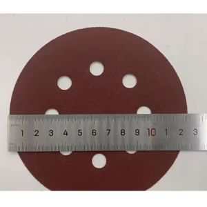 [HCM] (10 tờ) Giấy Nhám Tròn Dán Máy Mài Đường Kính 125mm Giấy Nhám Lỗ Đánh Bóng Epoxy Resin Xả Nhám Sơn Xe -Randy
