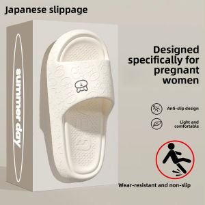 MONLEYTA | Anti-Slip Indoor Bathroom Slippers For Pregnant Women In Japan EVA Odorless Quiet Walking Comfortable Summer Season Slippers
