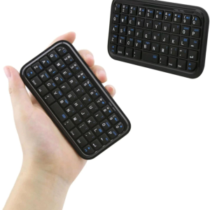 Mini Bluetooth Keyboard Bluetooth 3.0 Wireless Keyboard 49 Keys Pocket Keypad Rechargeable Mini Slim Travel Keyboard