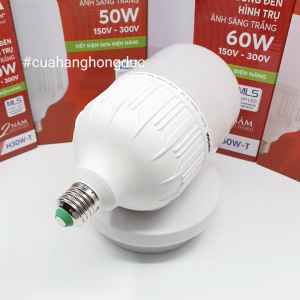Bóng Đèn Led Hình Trụ Tròn 20W 30W 40W 50W 60W Sáng Trắng Dòng H SOPOKA