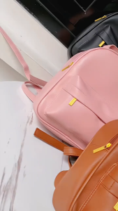 Tas Ransel Wanita Free Gantungan | Tas Gandong Luciya Termurah | Ransel Sekolah Serbaguna Terbaru