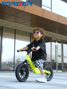 12 Inch No Pedal Toddler Training Balance Bike 2-8 Years Old Baby Scooter Toy Car Bicycle green
