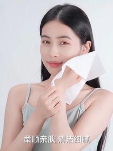 [Big Size Volume] Oeiez Face Towels Disposable Facial Cotton Hanging Type Extra Thickness & Absorption 欧亿姿悬挂抽一次性脸巾亲肤材质毛巾浴巾脸巾洗脸巾