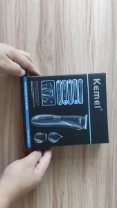 COD Alat Pencukur Rambut Kemei KM-1419 Rechargeable Hair Clipper Alat Cukur Jenggot Kumis Termurah