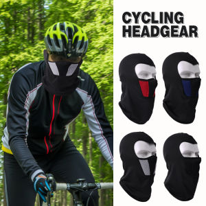 Cycling Full Face Mask Outdoor Sports Breathable Dustproof Headgear Men Women Neck Face Sunscreen Helmet Moto Riding Windproof Hood