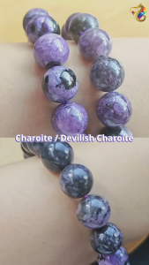 Premium Grade Devilish Charoite Bracelet