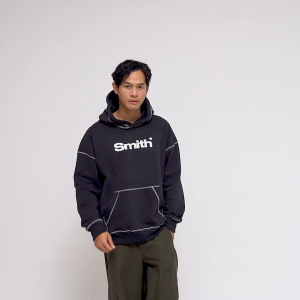 House of Smith Sweater Hoodie Oversize Pria - Wayward Hoodie Black Oversize