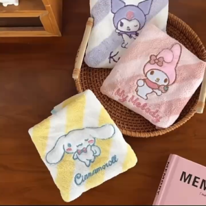 SG Cute Plush Hand Towel Childrens Hand Cloth Square Towel for kids