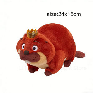 Bandai | 25cm Hoppers Plush Toy Cute Stuffed Doll Small Size Cartoon Cute Anime Star Hug Pillow Gift for Kids Birthday Room Decoration