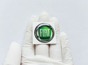 Stiker logo Fiat Yamaha uk 3cm/emblem lentur sticker fiat