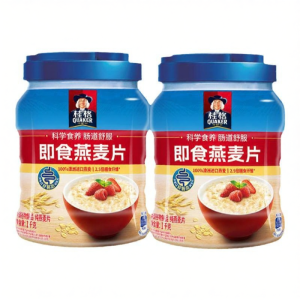 Quaker | Instant Oatmeal Ready-to-Eat Drink Mix 0 Sucrose Nutritious Meal Replacement 1000g