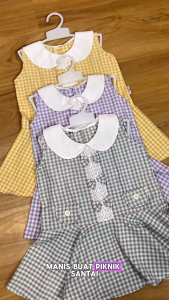 Little Esquina Belle Dress bahan super nyaman tangan kutung Kode LE 2002