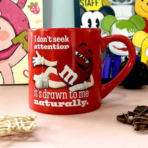 Cốc Cà Phê M&M Chocolate Beans Dễ Thương Cốc Đựng Sữa Cốc Thủy Tinh Cốc Sứ Cốc Đựng Đồ Dùng Nhà Bếp Cốc Sứ Thời Trang