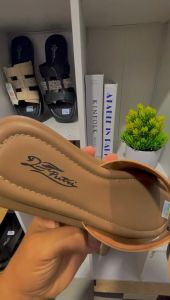 Sandal Flat Wanita Dewasa Ibu / Remaja Ala Korea Sol Karet Non Slip Sandal PITA Wanita Terbaru 2025
