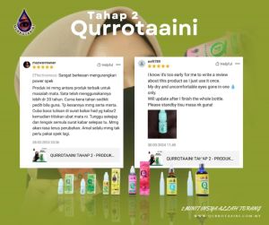 Qurrotaaini Eye Drops 100% Natural – Rabun Silau Mata Kabur Mata Kering Gatal Pedih