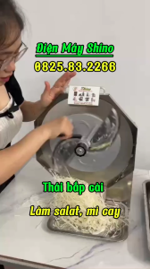 Máy thái lát thủ công inox điều chỉnh dày mỏng tùy ý