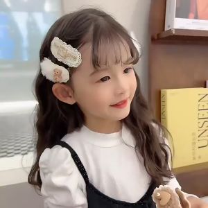 9Pcs Jepitan Rambut Penjepit Rambut Anak Karakter Klip Jepitan Anak Gaya Korea Fashion Hair Clip Souvenir Anak-Anak Aksesoris Rambut