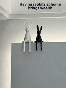 MEIWEISI | Elegant Luxury Living Room Decorative Rabbit Figure Ornament
