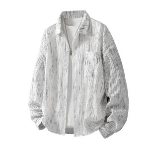 TUCANO | Autumn New Large Loose Casual Ink-dyed Long Sleeve Shirt