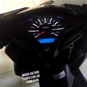 Modul Hazard otomatis Tanpa Saklar tambahan Motor Mobil