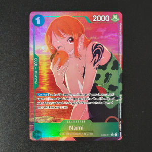 Bandai | DIY Proxy One Piece English Luffy Nami Chopper Hancock Yamato Roger Bonney Moria Robin Pudding Game Collection Card Toy