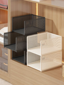 WUBUWEI | Clothes Organizing Stackable Partition Shelves