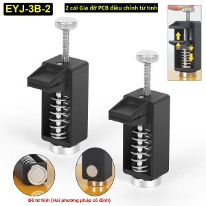 Dụng Cụ Hàn Từ Tính Có Thể Điều Chỉnh Toolour Với Tay Cầm Kim Loại Linh Hoạt Để Giữ Mạch PCB Dụng Cụ Sửa Chữa Điện Tử