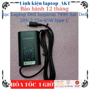 Sạc Laptop Dell Inspiron 7490 Sạc Dell 20V-2.25a-45W type C