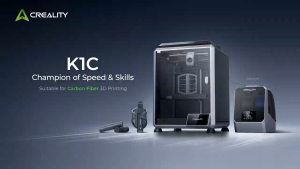 Creality K1C (2025) 3D Printing Champion of Speed & Skills Carbon Fiber 3D Printer