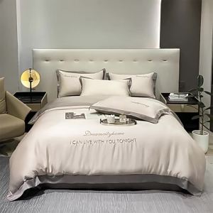 Silk-like Cooling Bedding Set 3-4 Pieces