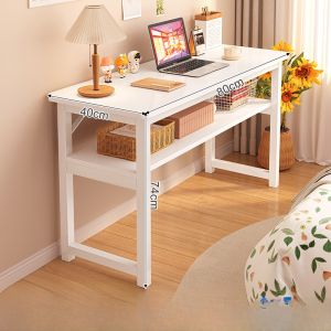 Study Desk for Middle And High School Students Home Use Double Seat Office Computer Desk Bedroom Long Table