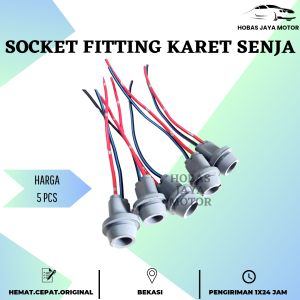 [5 Pcs] Socket/Soket Fitting Karet Senja