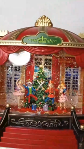 D&D Home l 8004 Christmas Nutcracker Ballet Musical Lighted Theater Water Lantern