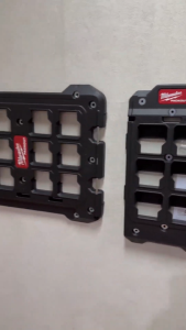 MILWAUKEE PACKOUT Wall Mounting Wall Plate Storage System (48-22-8486 / 48-22-8487) & Accessories